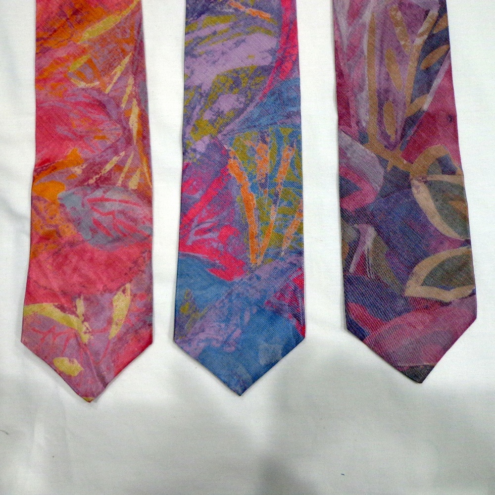 3 Vintage Men's Ties